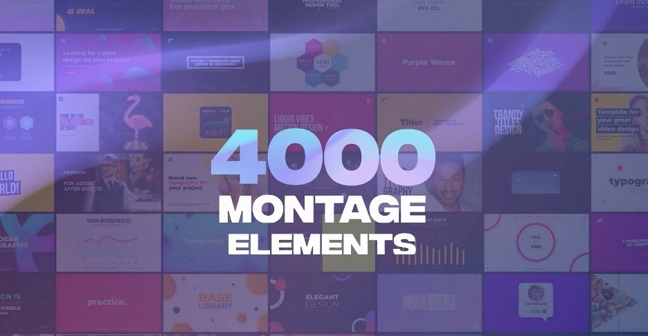 To wrap up our list of the top Premiere Pro assets, BASE is a massive bundle of over 4,000 templates and transitions.