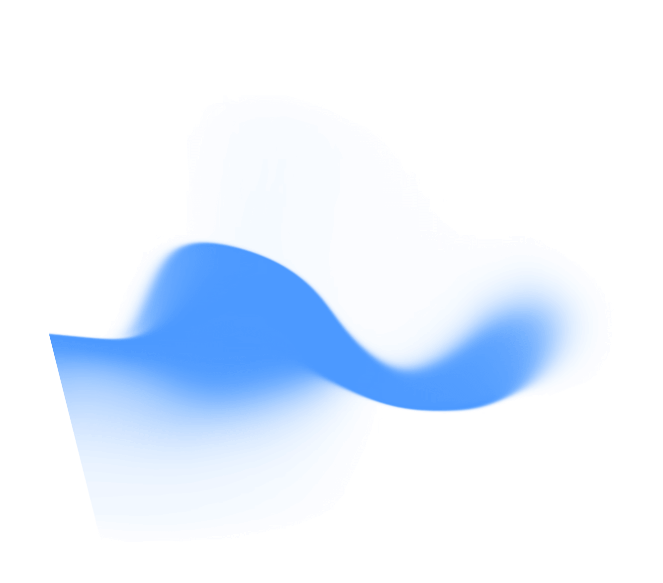 Blue background wave