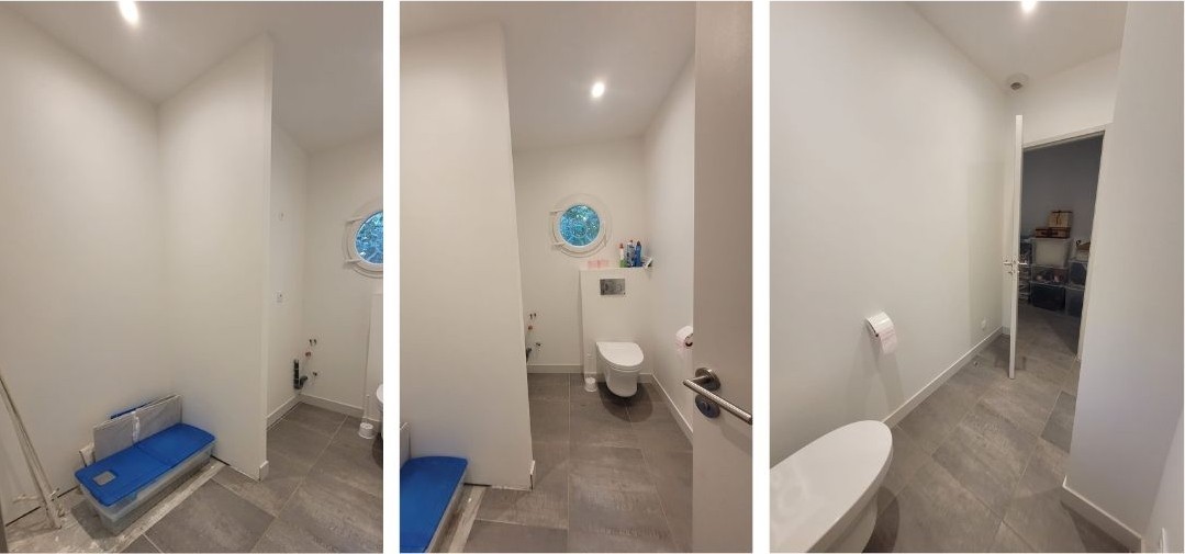 Rénovation d'une salle d'eau