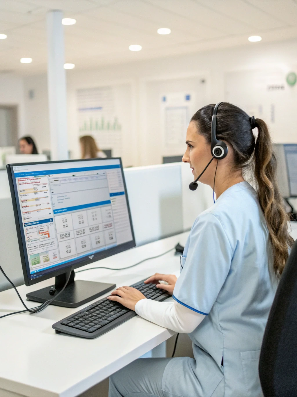 Support administratif des dossiers patients