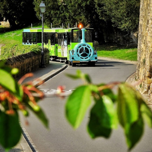 City Train in the old town of Luxembourg