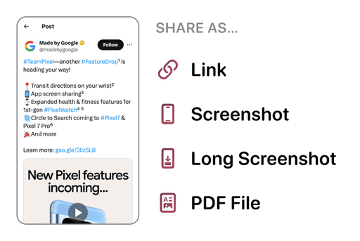 Screenshot utilities of Quetta Private Browser