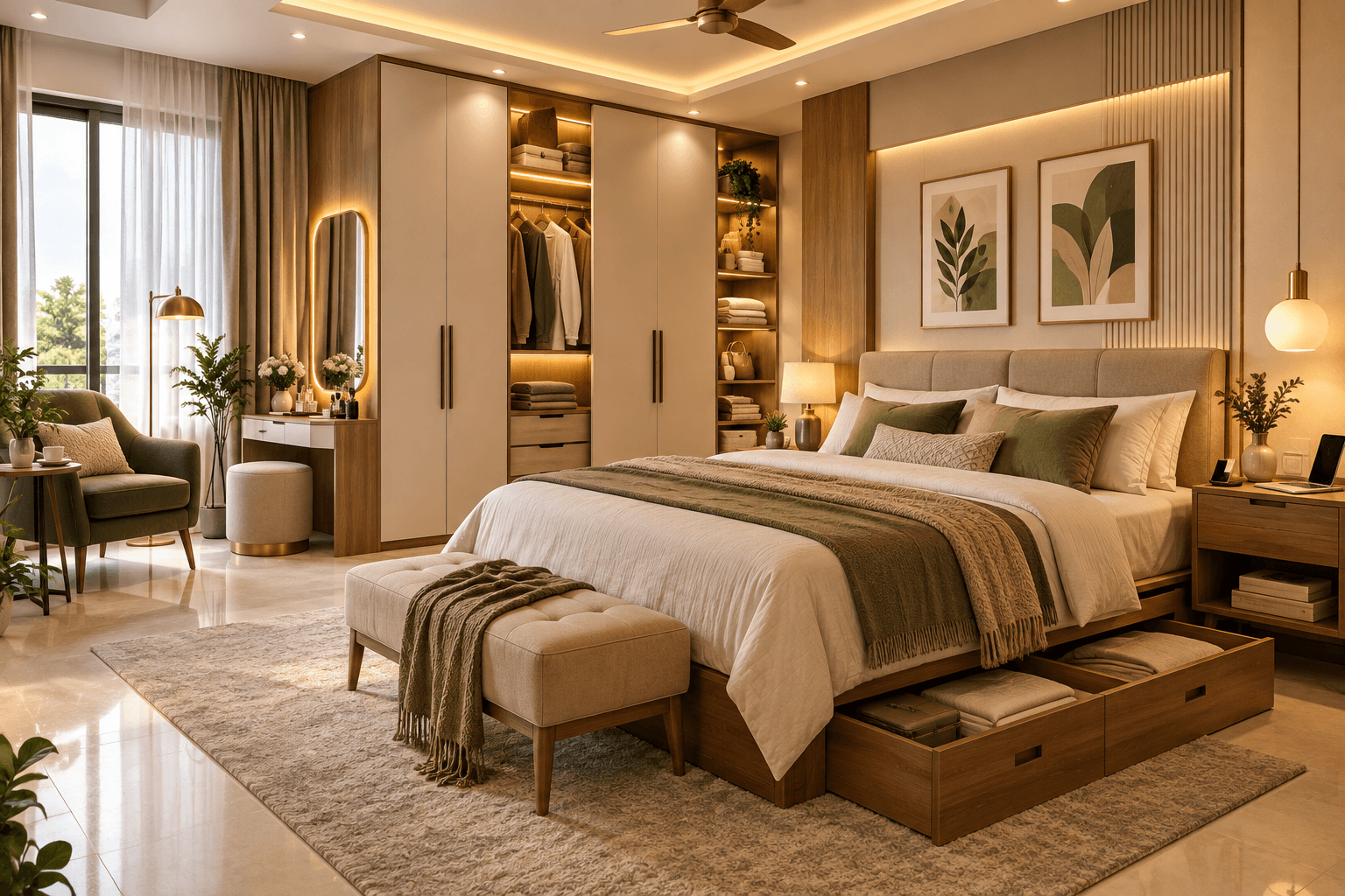 the Second Bedroom Around Its Purpose