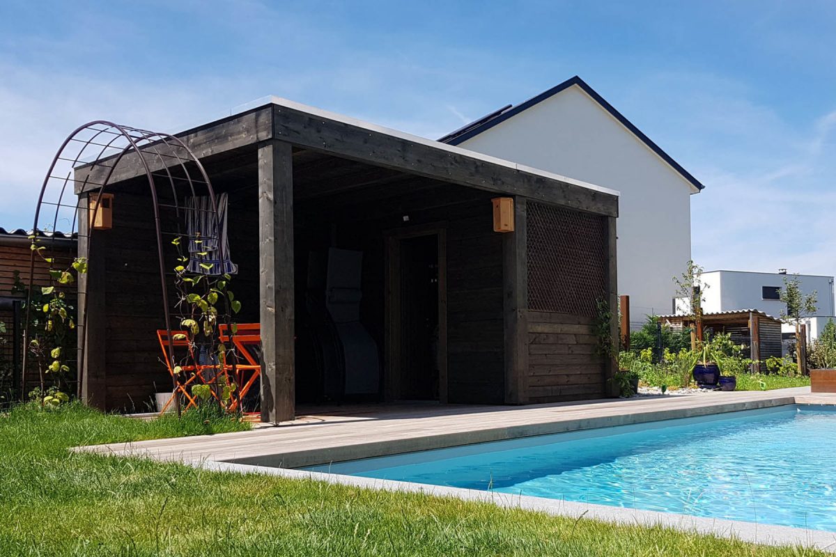 Pool house en kit atelier bosquet