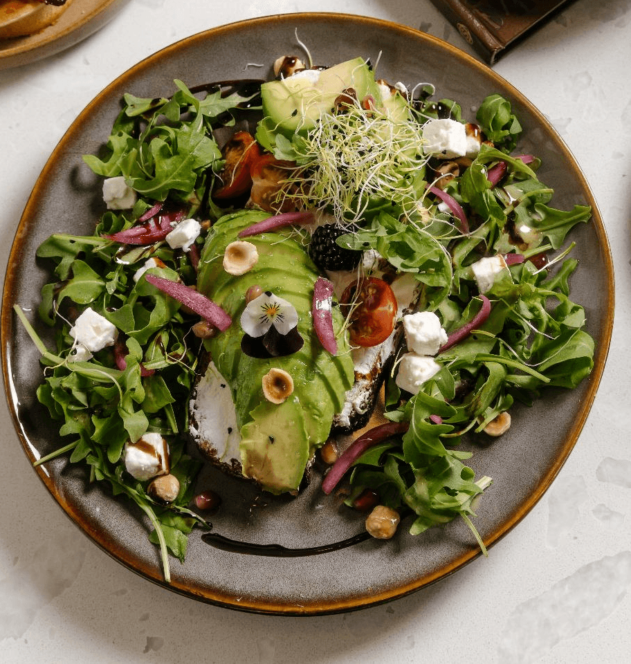 Grilled halloumi & quinoa bowl