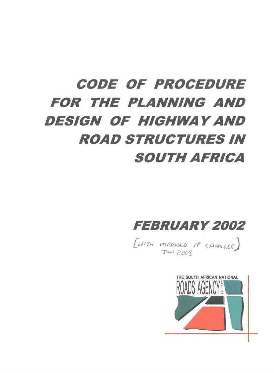 South Africa - SANRAL Code of Procedure