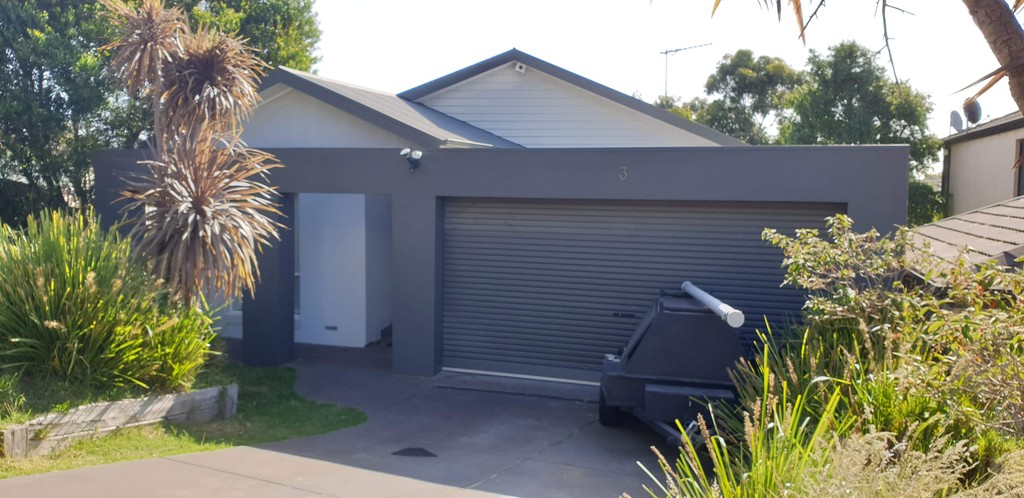 Residential house painted exterior