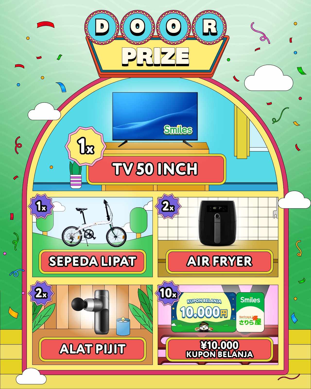 Doorprize Poster Nagoya