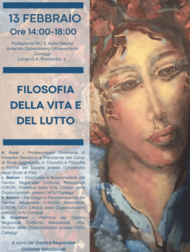 Filosofia e psicoanalisi della vita e del lutto