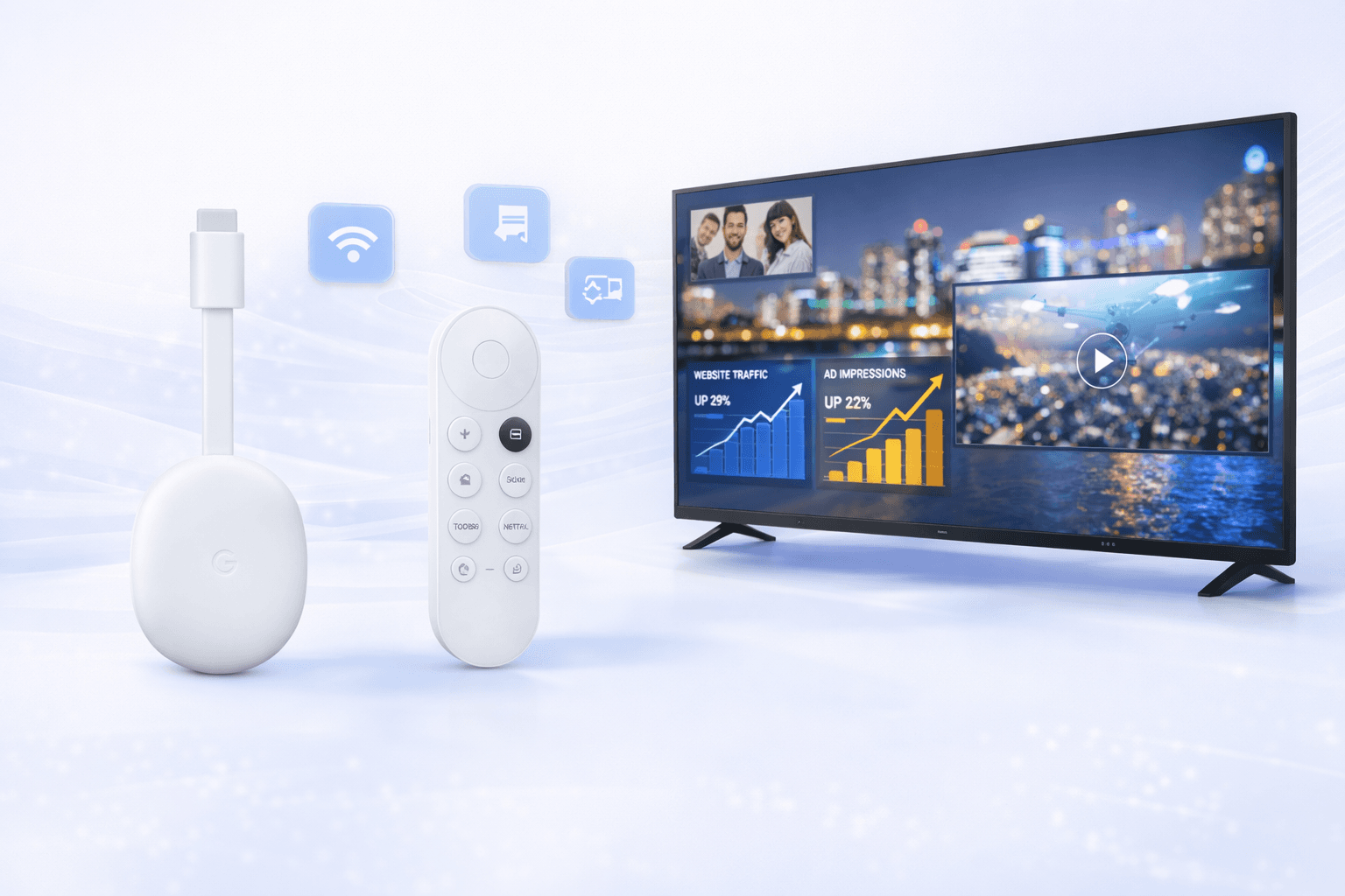 جوجل كروم كاست جهاز أندرويد