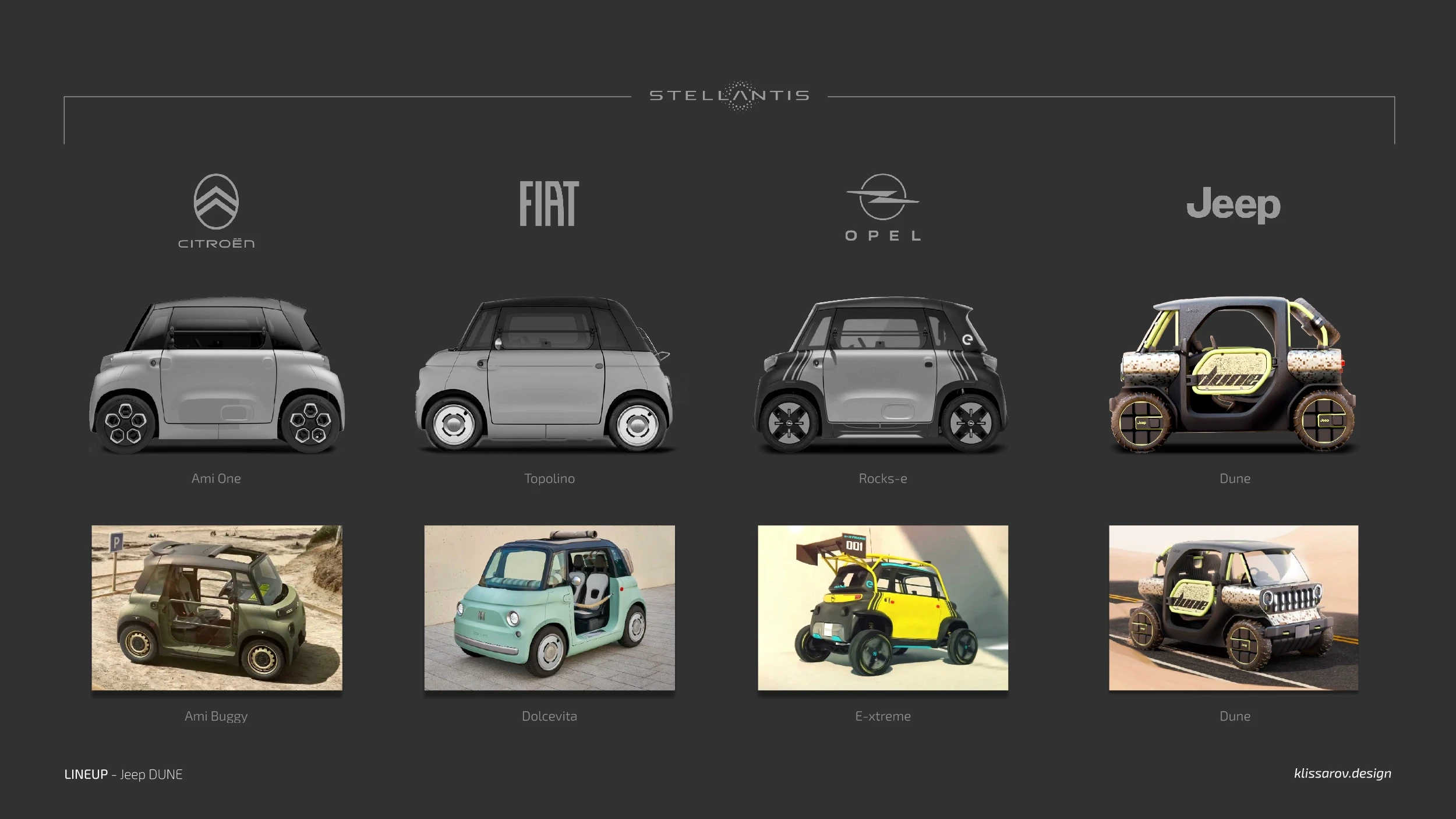 complete range and competitioin for jeep dune concept