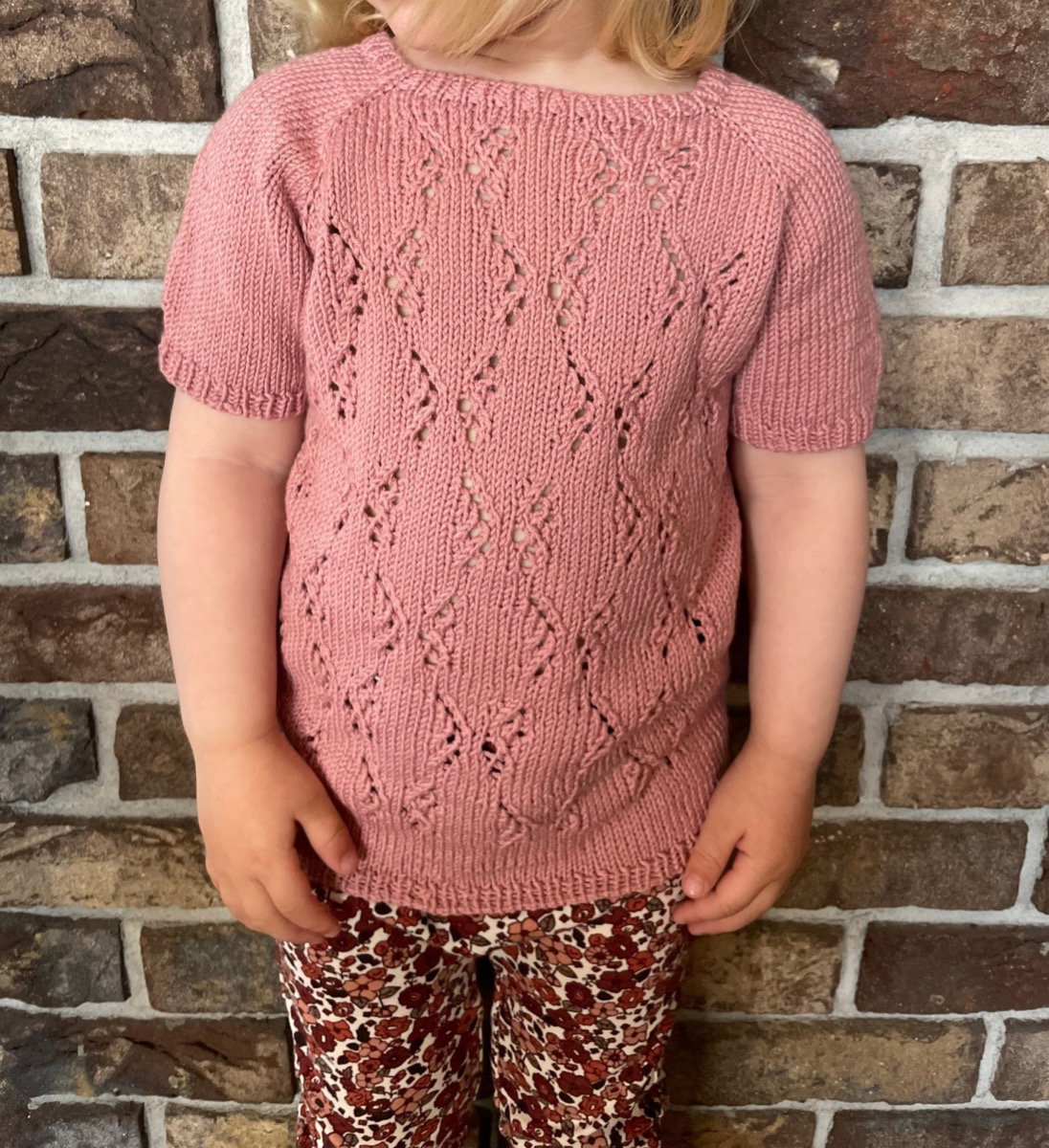 Sophia Sommertopp knitting pattern, photo 3