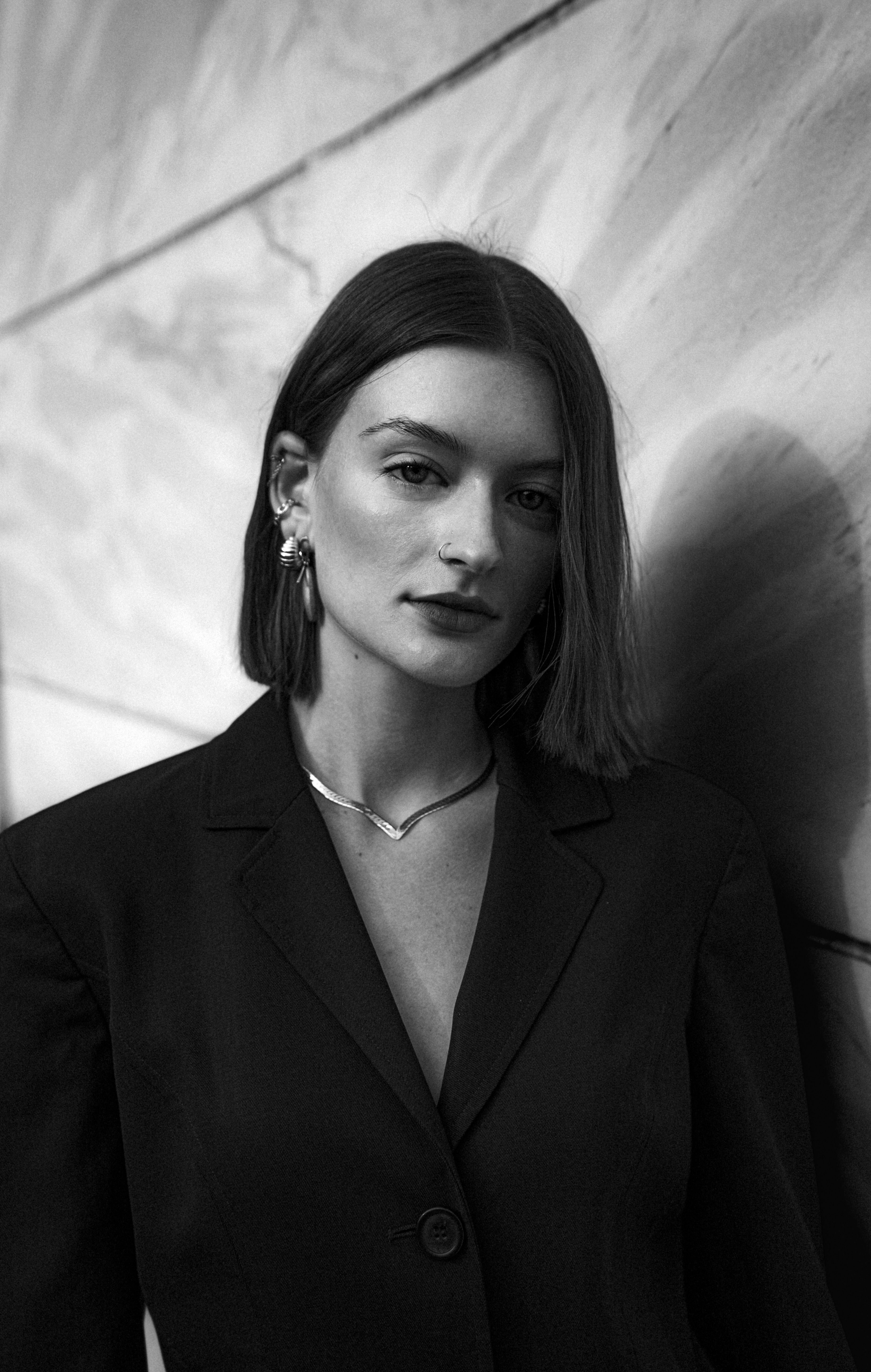 Portrait of portfolio creator – front view