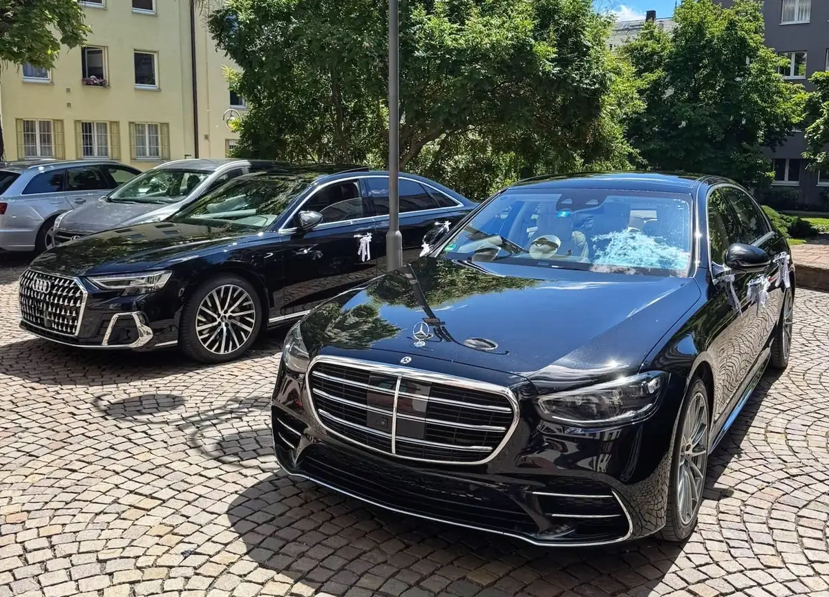 Limousinenservice Frankfurt: Mercedes S-Klasse Lang und Audi A8 Lang aus der eigenen Flotte