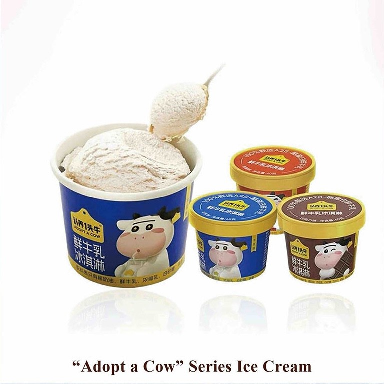 Image of a co-branding ice cream