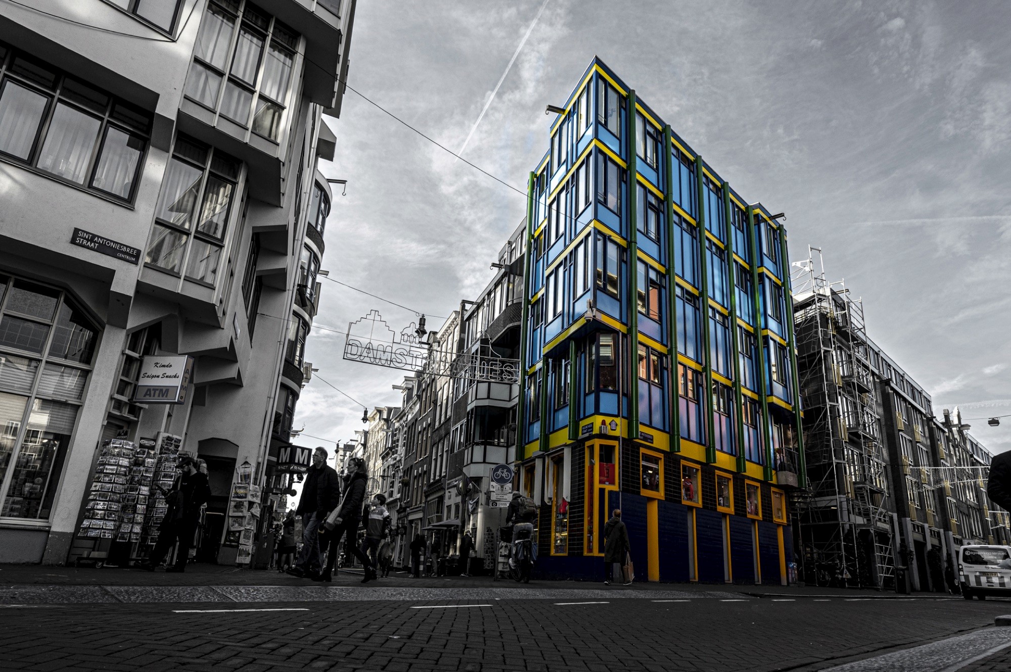 A route through the city centre during one of our Amsterdam city experiences
