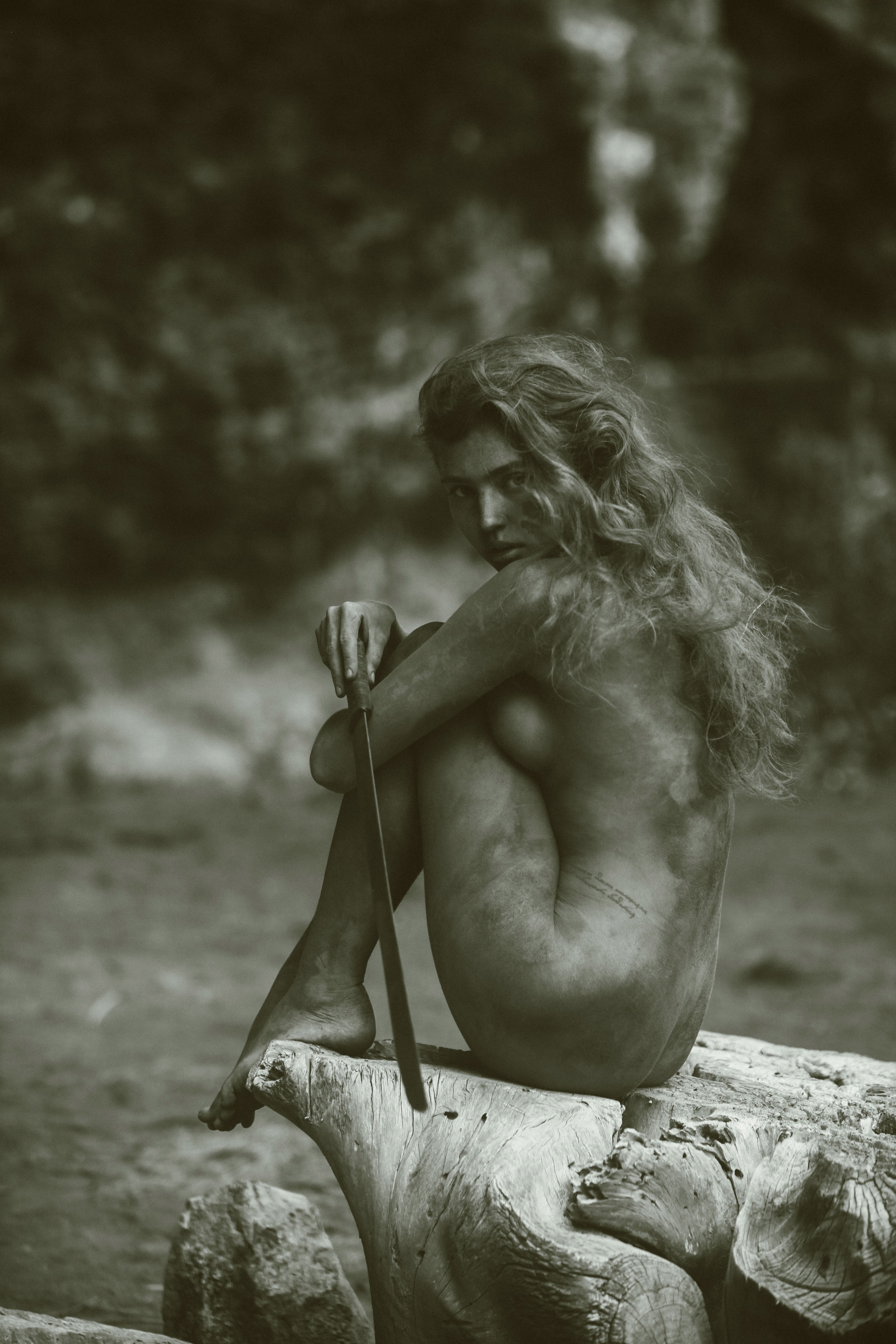 Luminous Nights: A Disco-Inspired Portrait