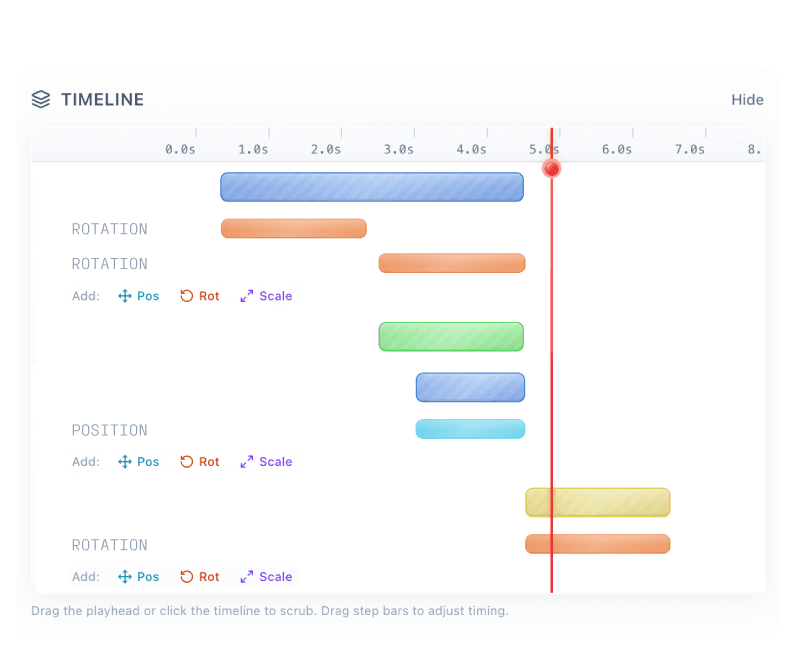 A black phone showing the message "when before event starts" prominently.