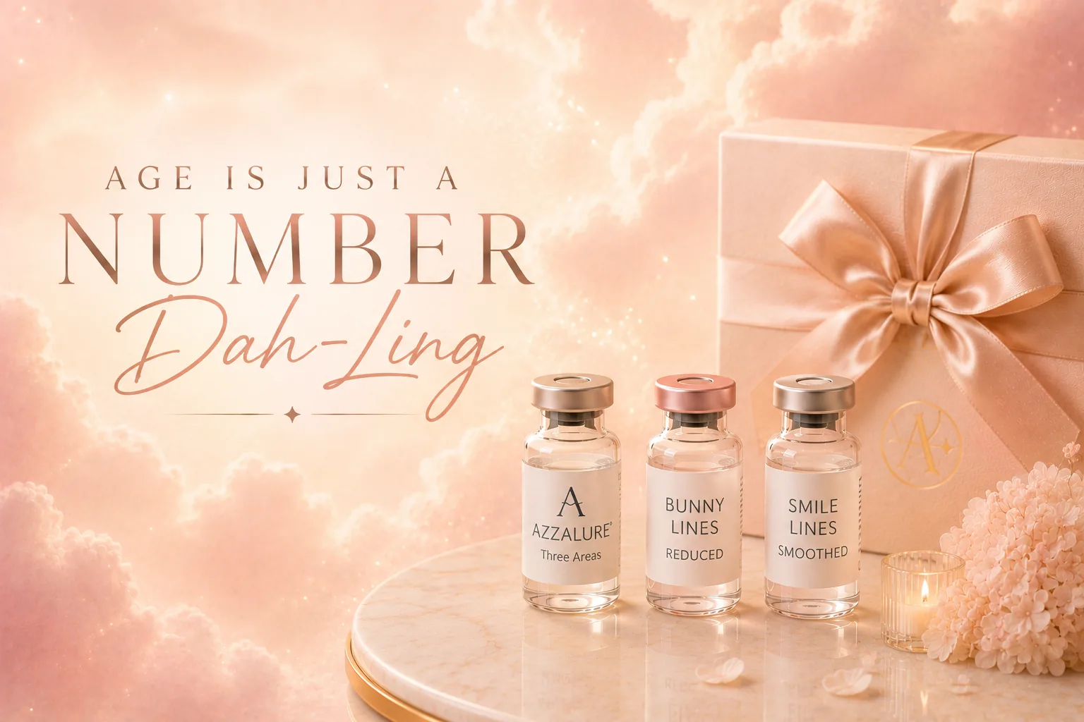 Age Is Just a Number Dah-Ling treatment