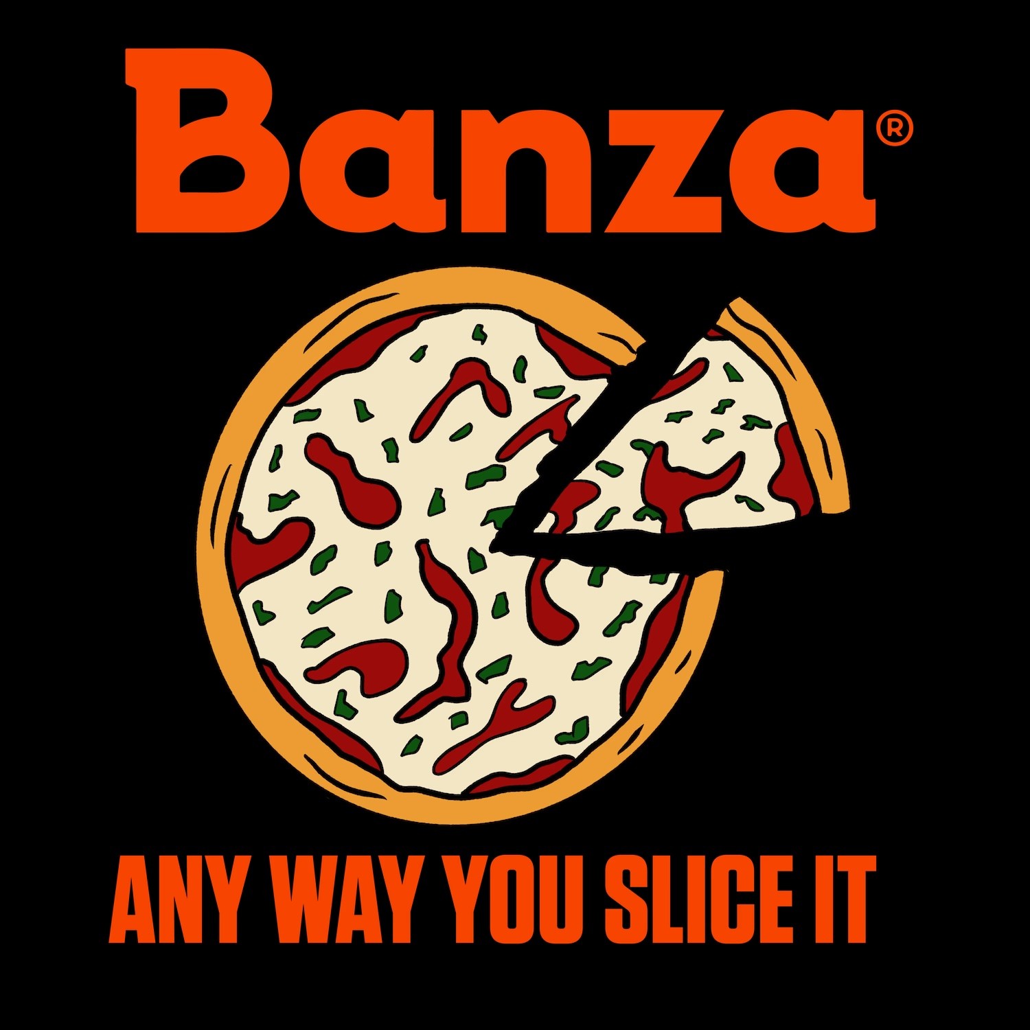 Banza Pizza Swag Design How You Cut