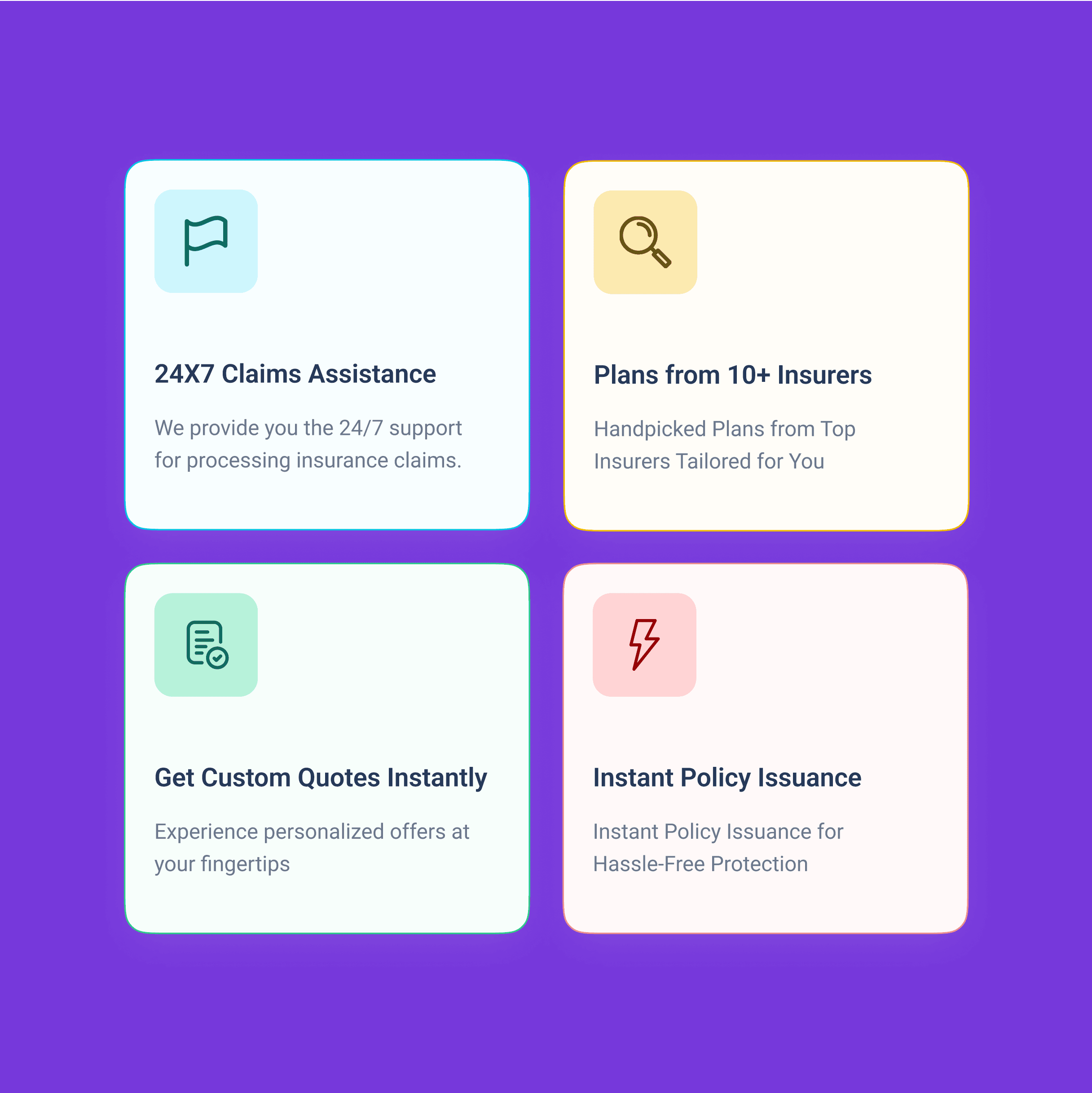 PolicyBazaar insurance shopping for improved conversions and user experience.
