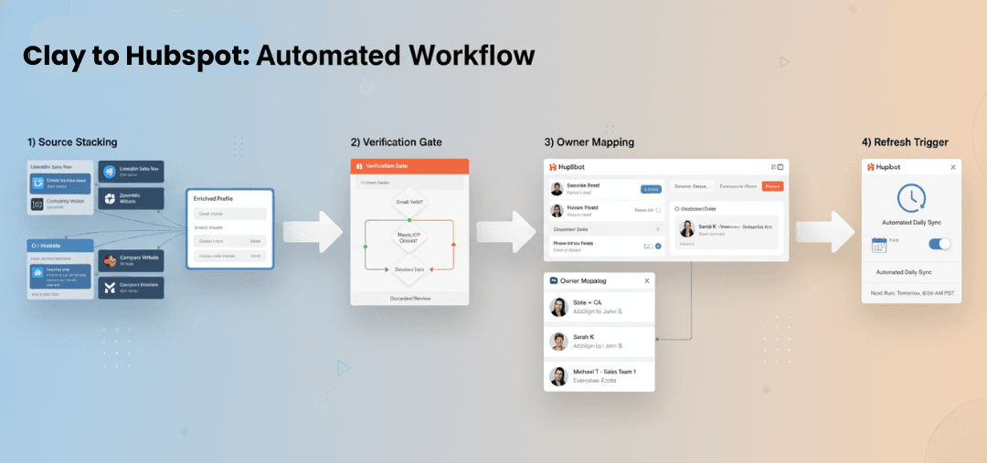 Clay + HubSpot Integration: Evergreen CRM in Practice