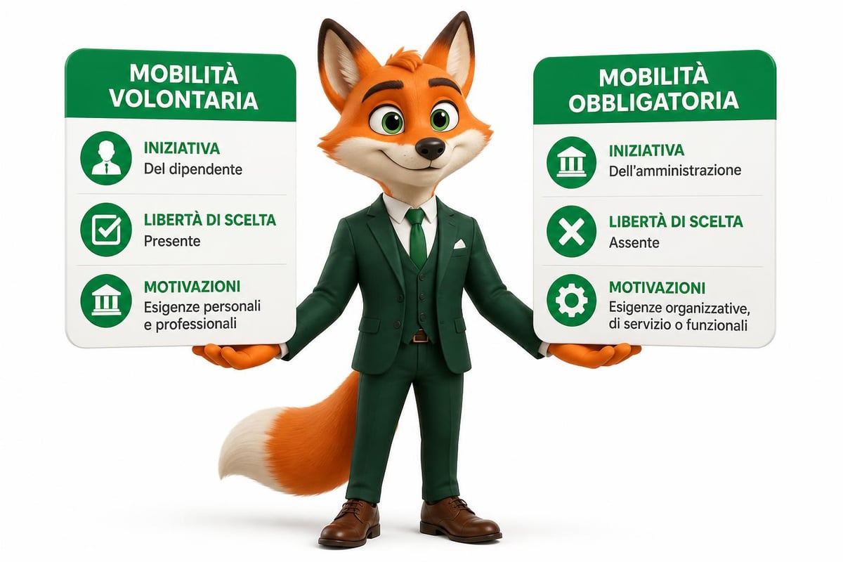 Differenze tra mobilità volontaria e obbligatoria