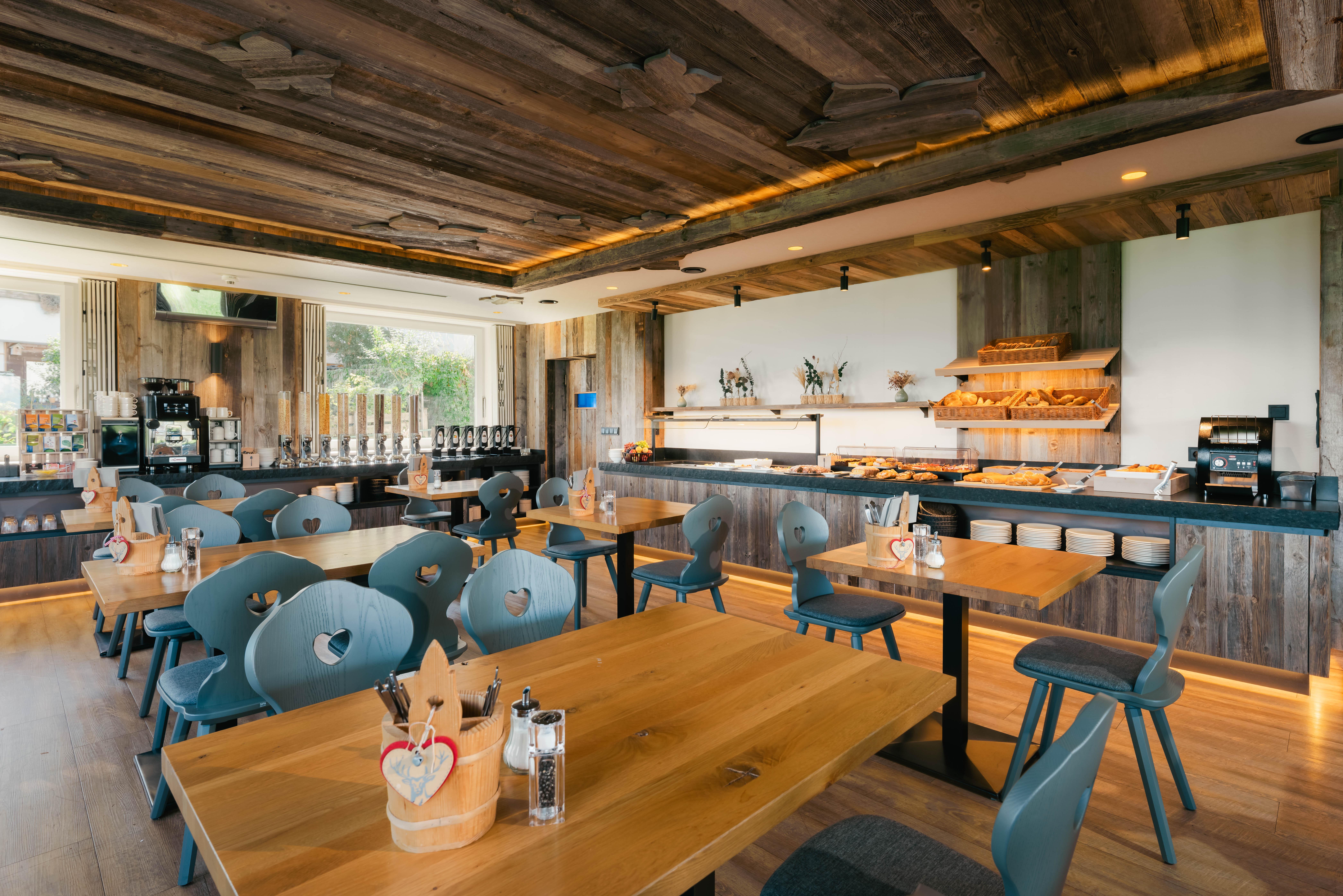 Restaurant und Frühstücksbuffet im Hotel MONDI