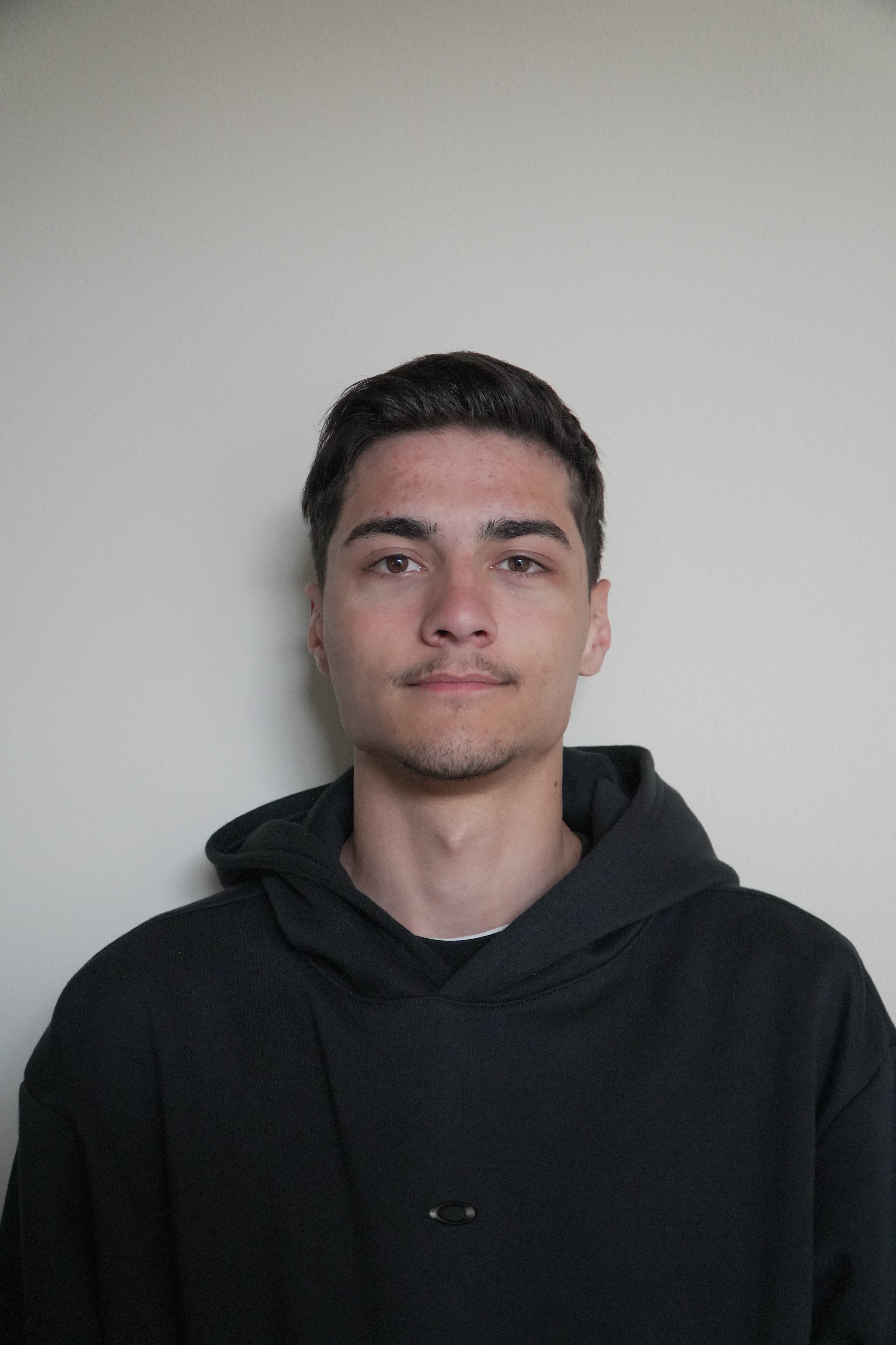 a man smiling for the camera