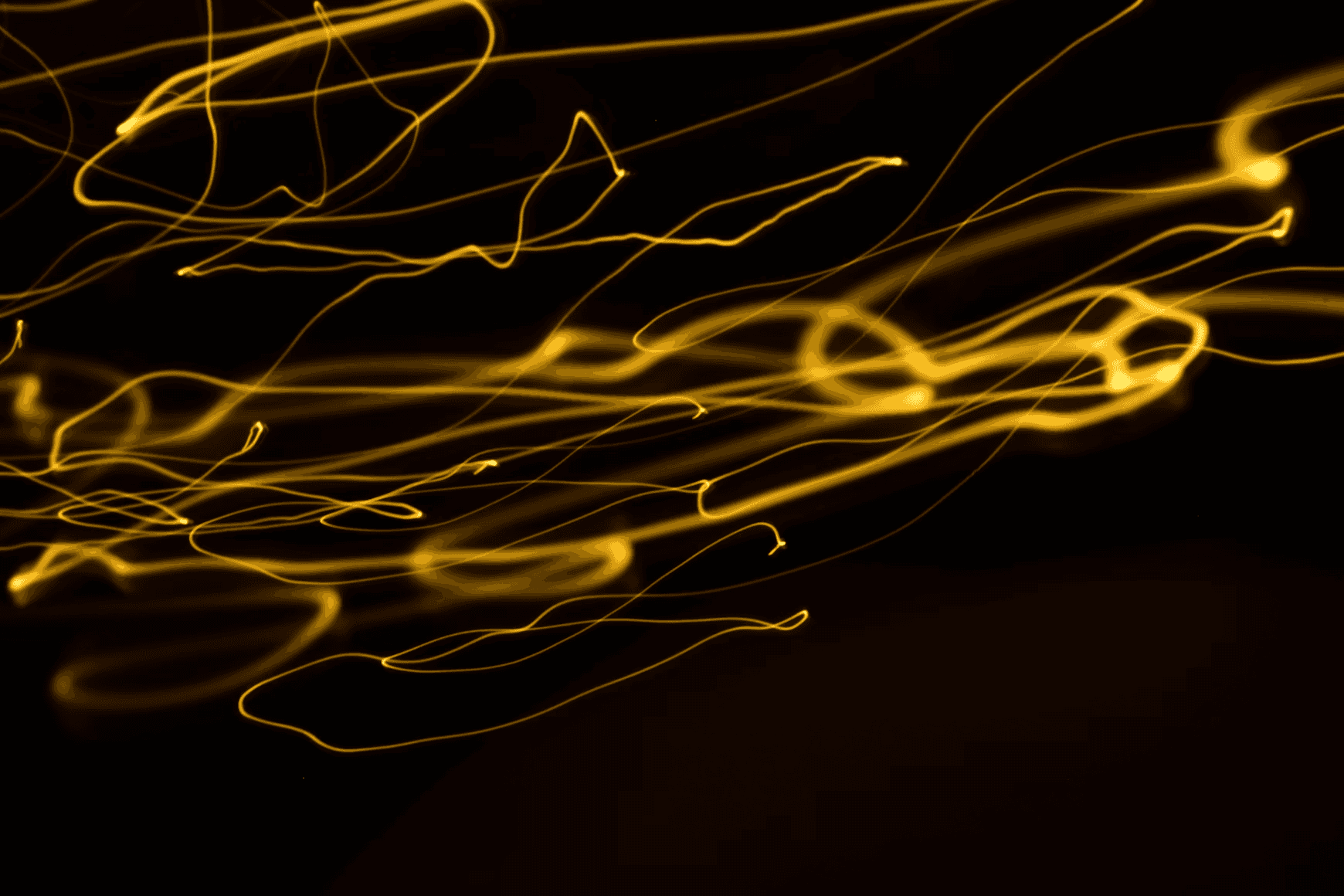 black and white road during night time