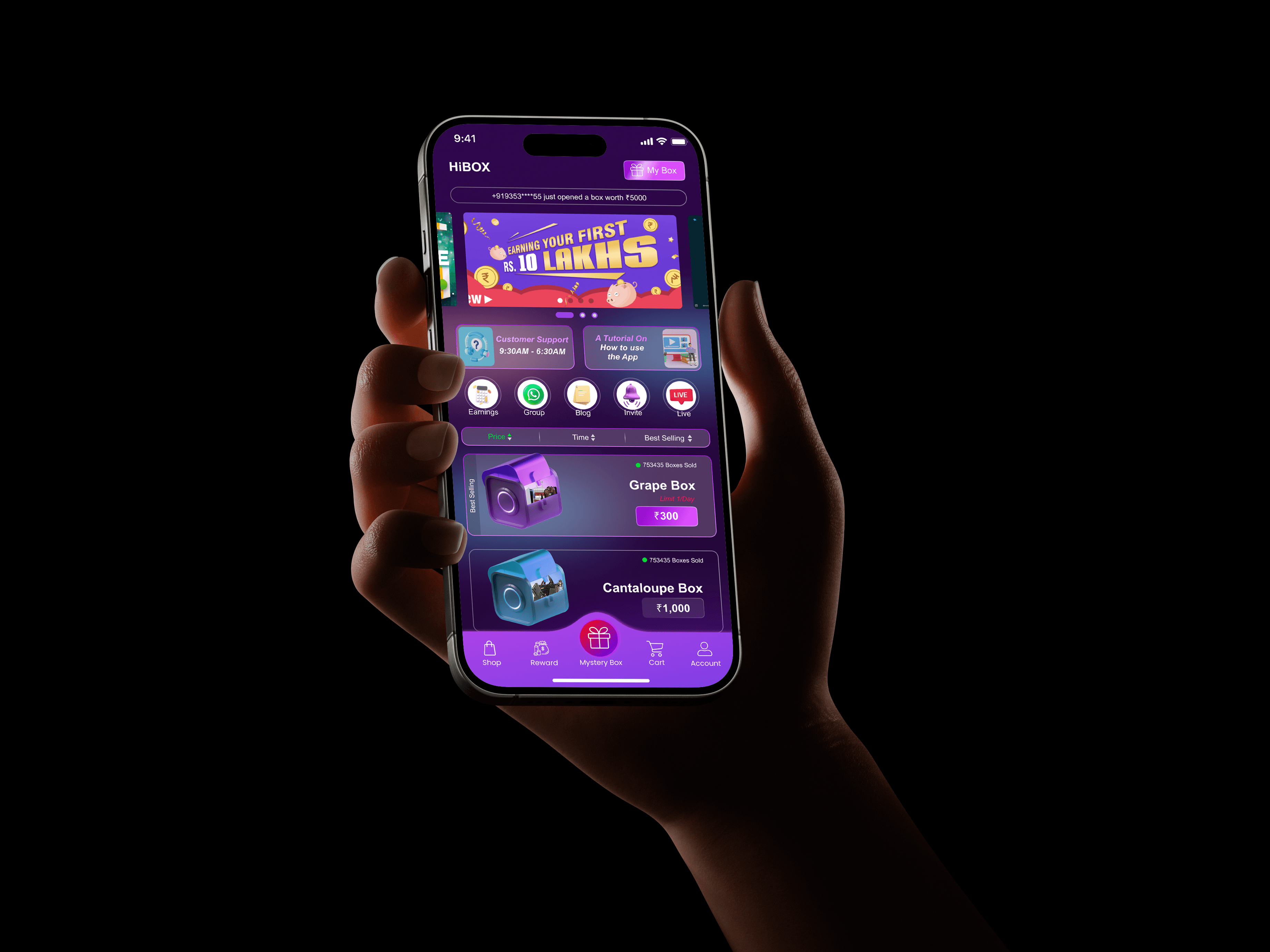 UI/UX Case Study: HIBOX App Revamp