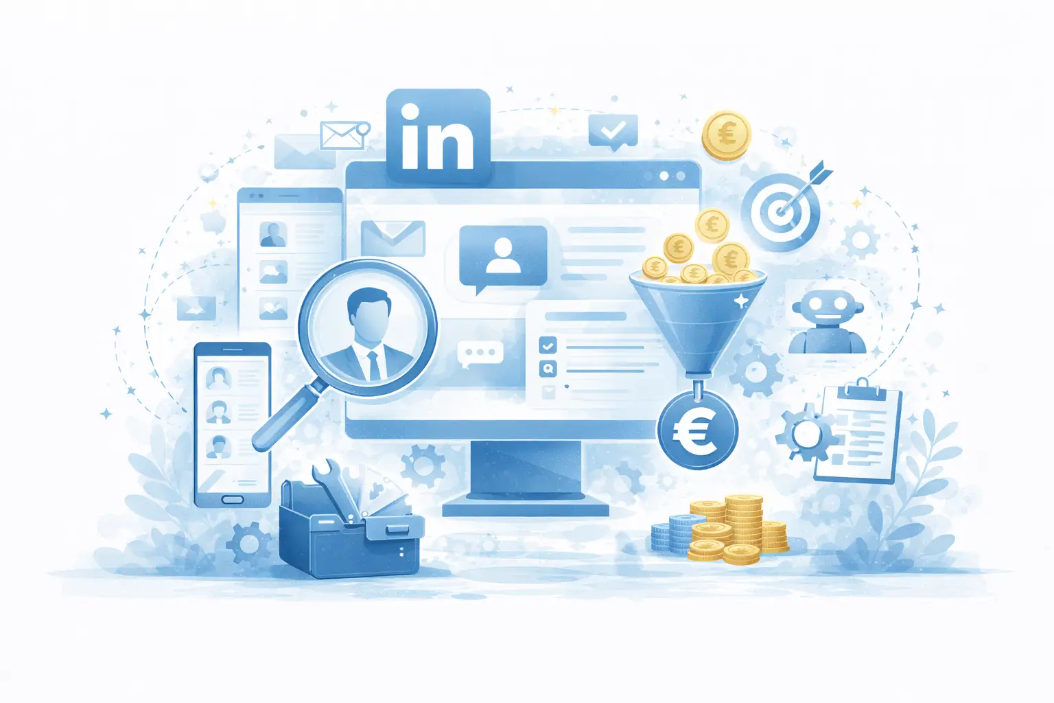 Top 15 des meilleurs outils de prospection LinkedIn en 2026