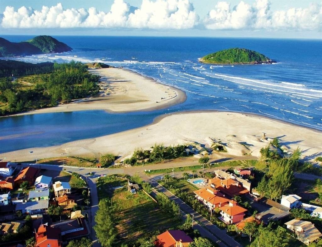 Paisagem da Barra de Ibiraquera