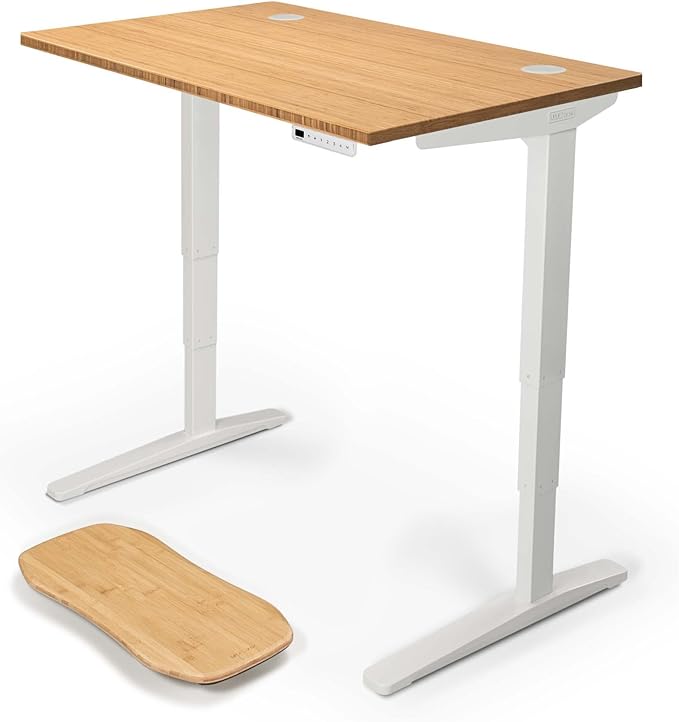 Bring a touch of elegance to your setup with the uplift bamboo desk, ideal for daily use.