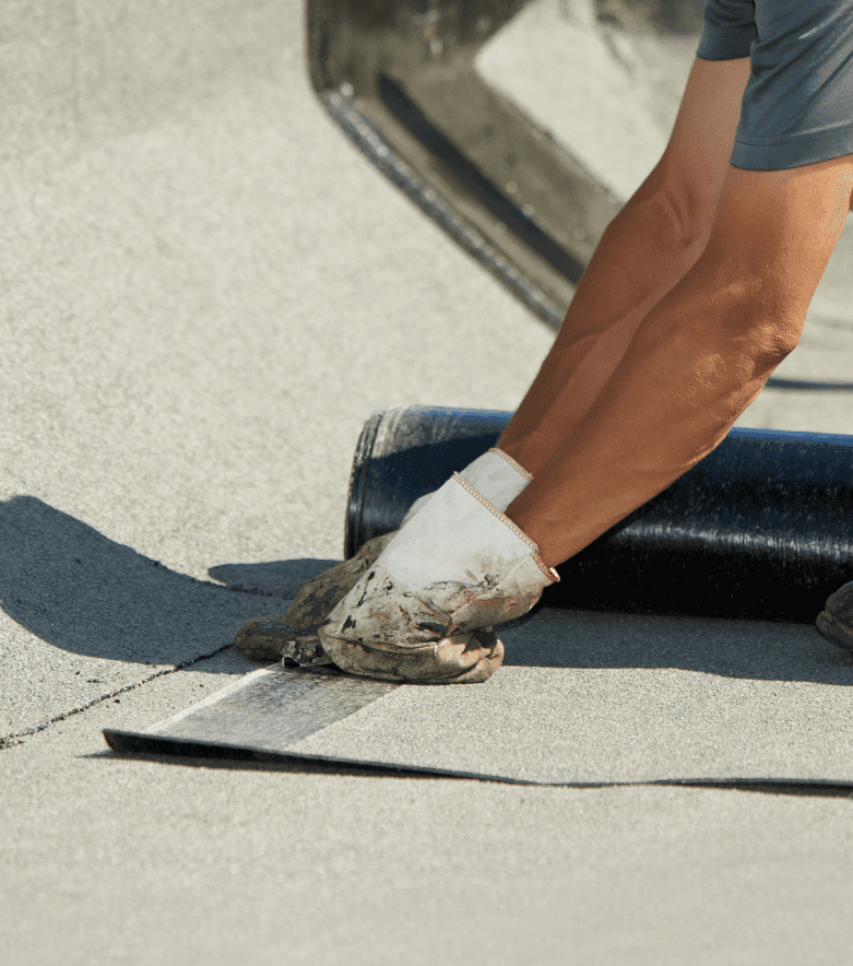Commercial roof repair on modified bitumen in Kansas City