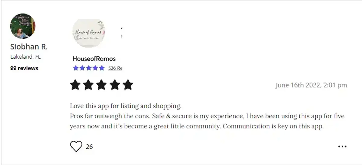 Mercari Buyer Review