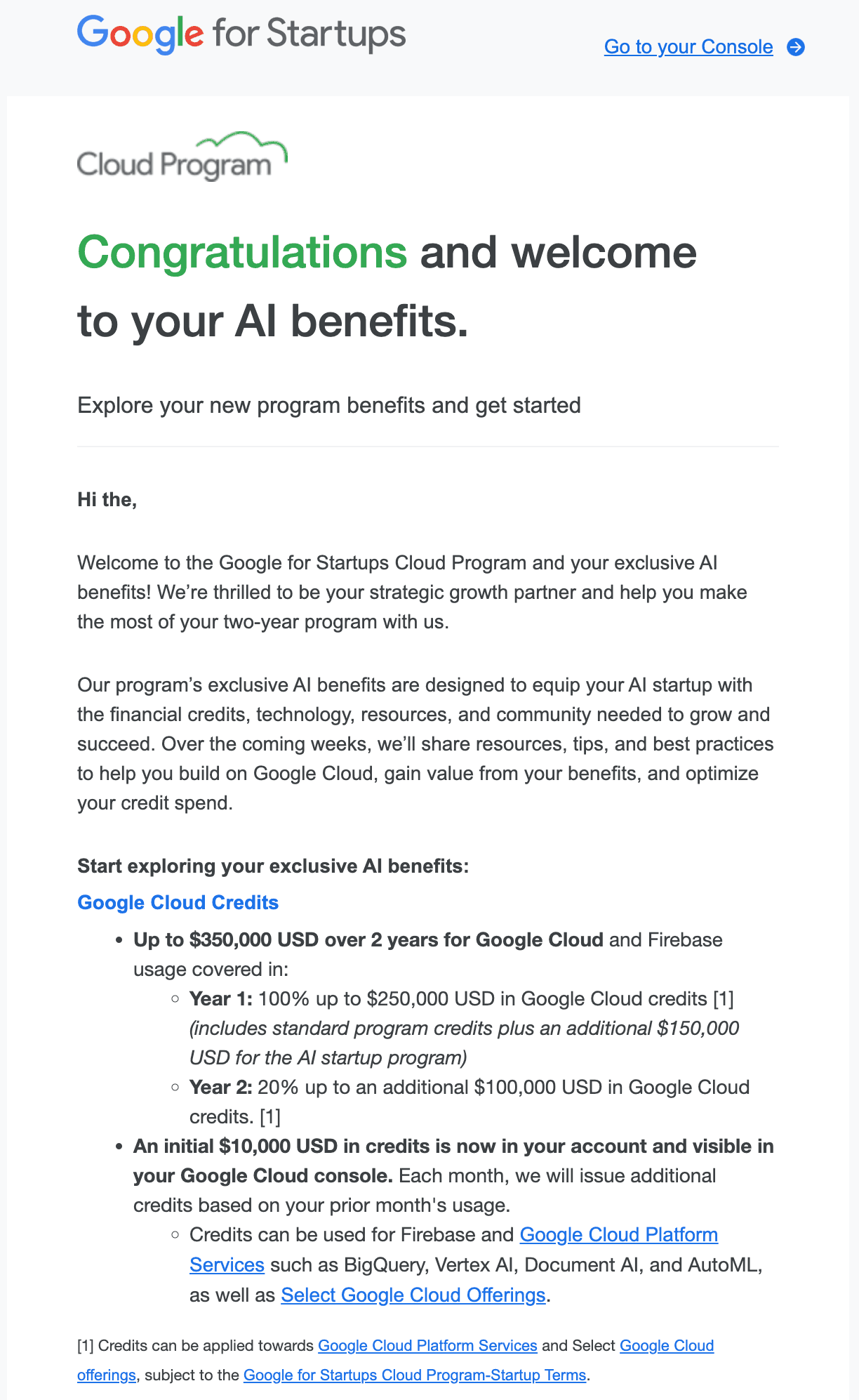 AgentX selected by Google