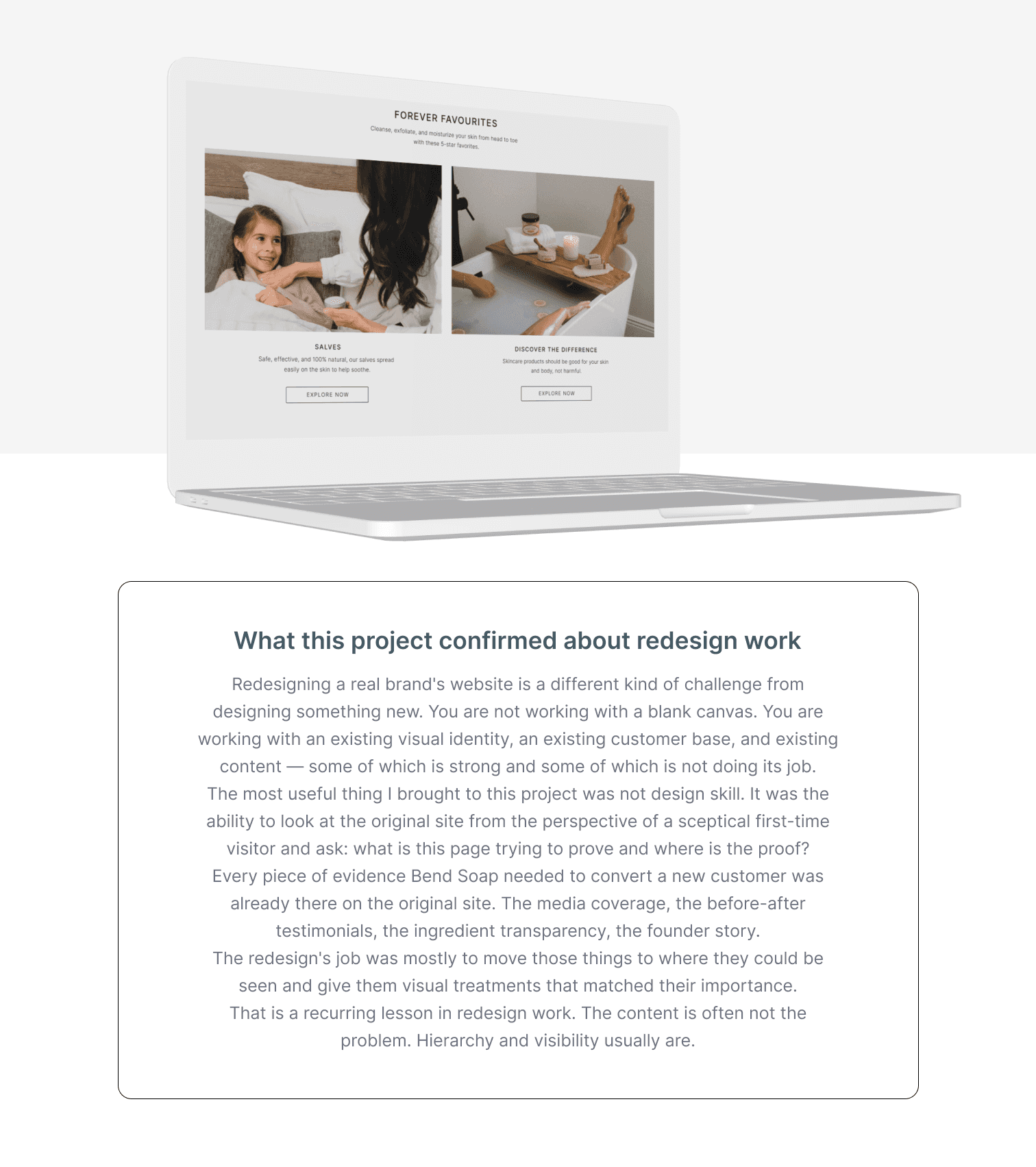 Bend Soap logo preview variations