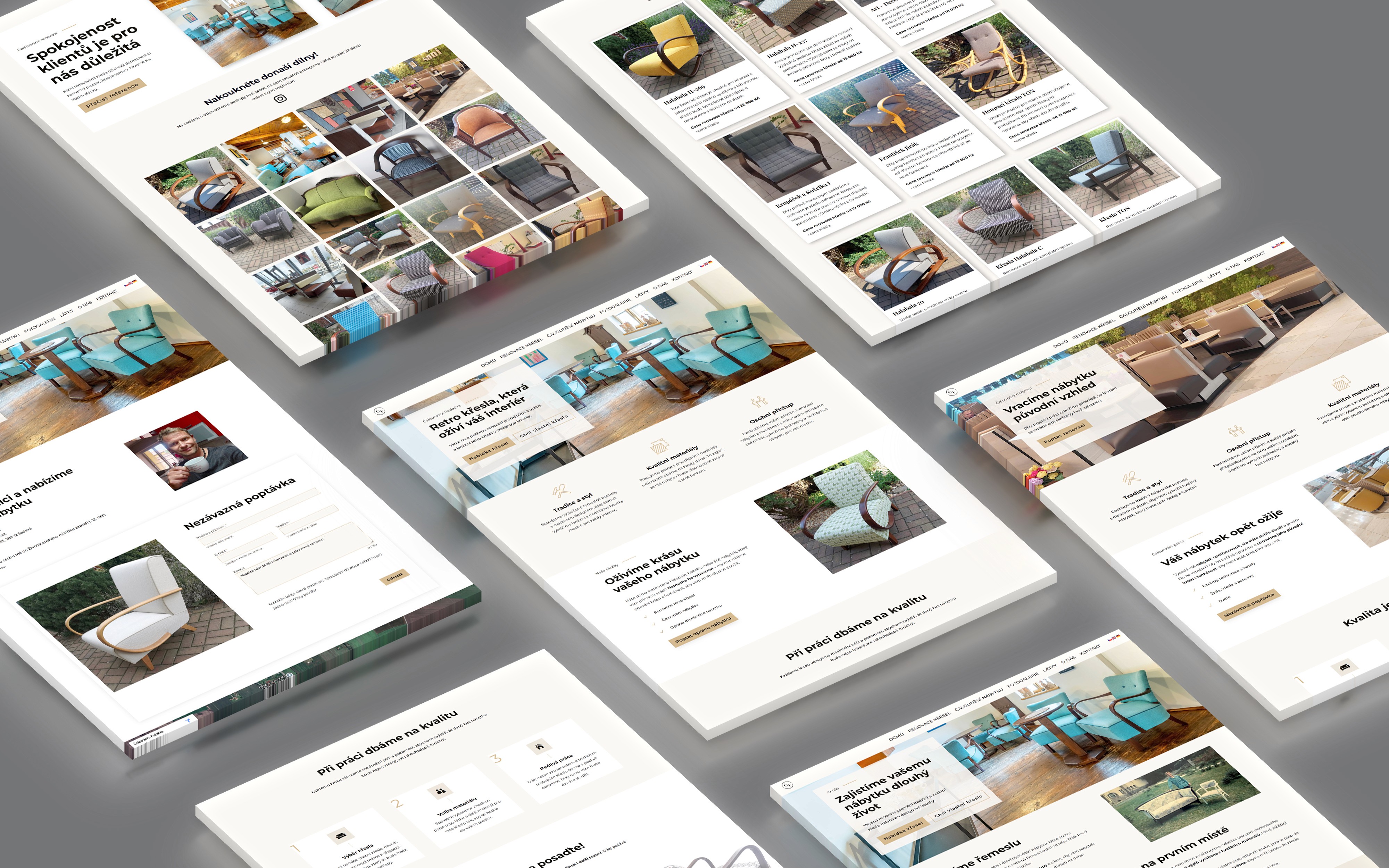 Tereza Hercíková - Čalounictví Fedačka