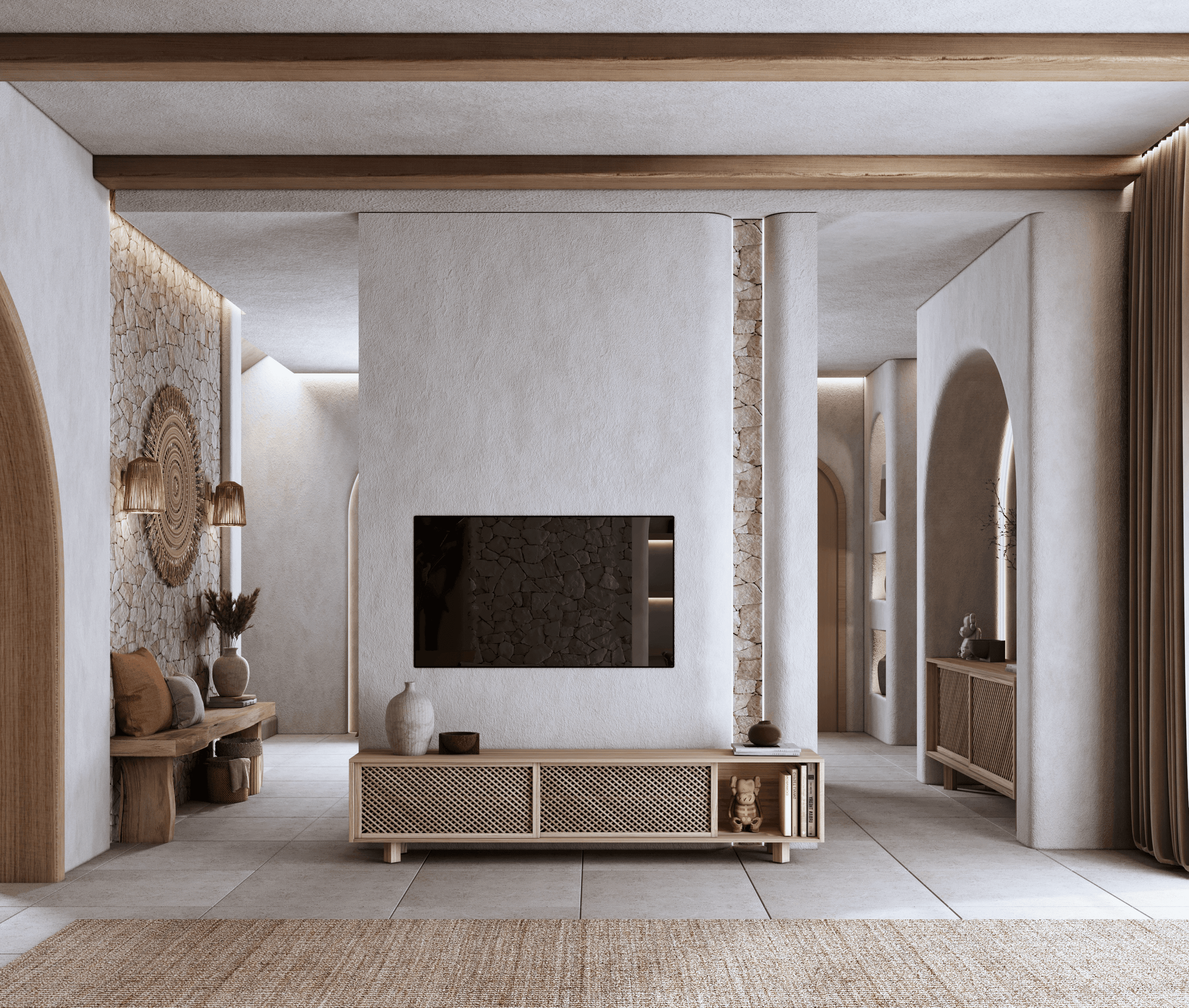 Project showcase image featuring a modern, refined interior.