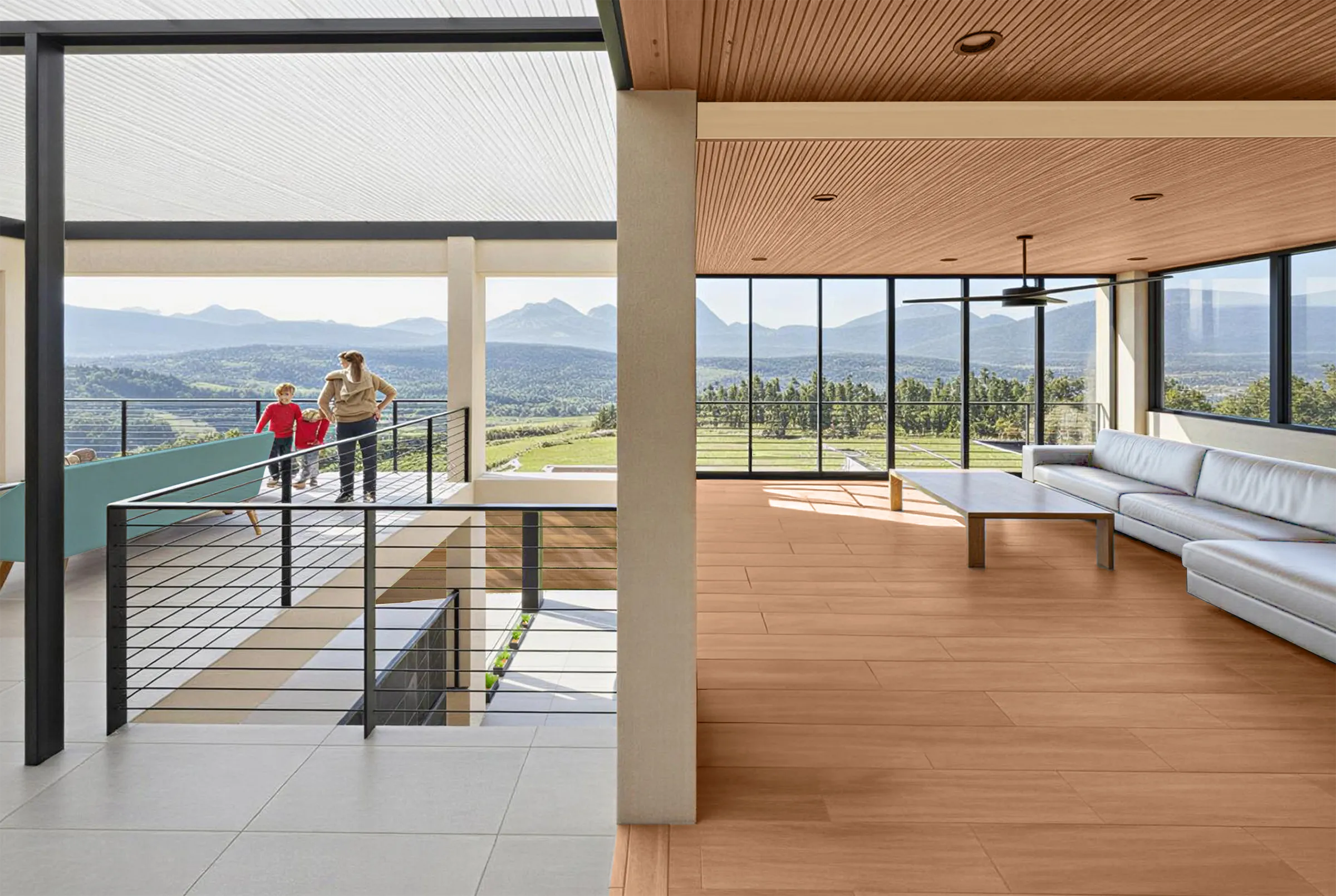 Casa "Nuestro Nido" Front Entrance Render