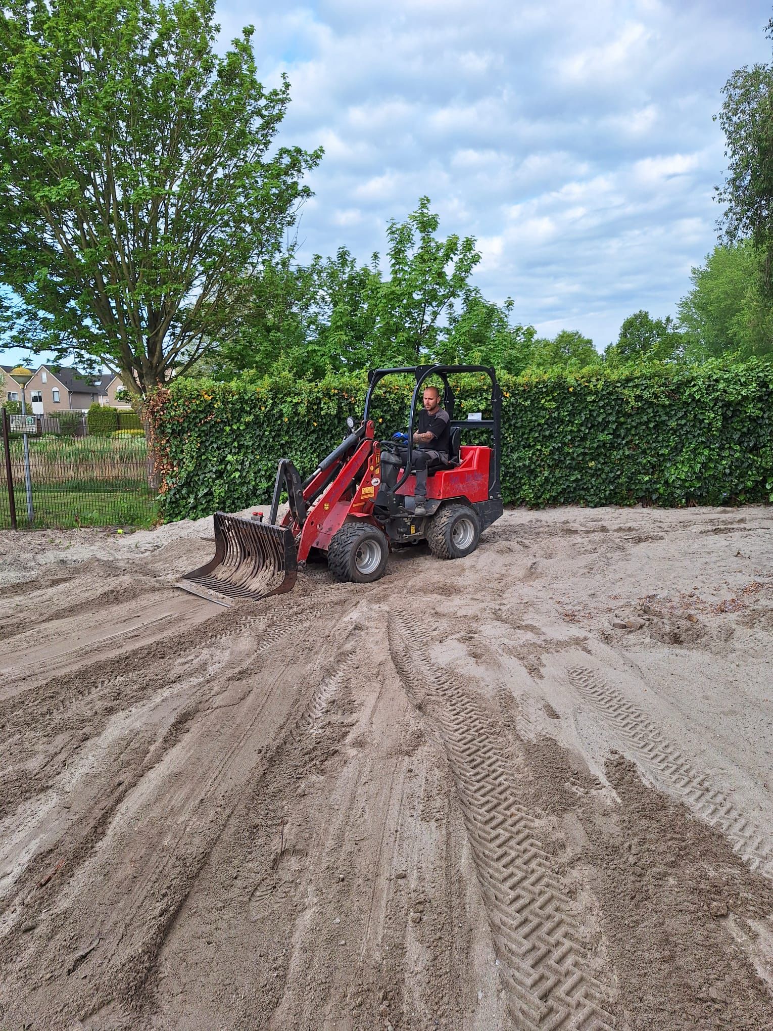 complete tuin renovatie before