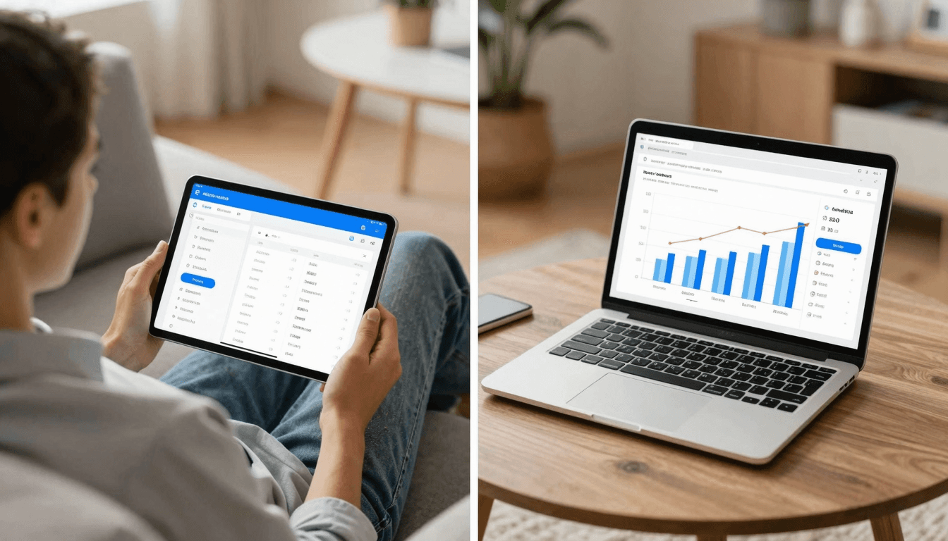 Automated Etsy dashboard showing passive income growth