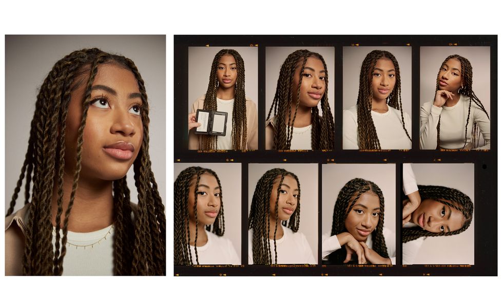 Portraits of Alexis Williams; photo produced by Shahed Khaddash
