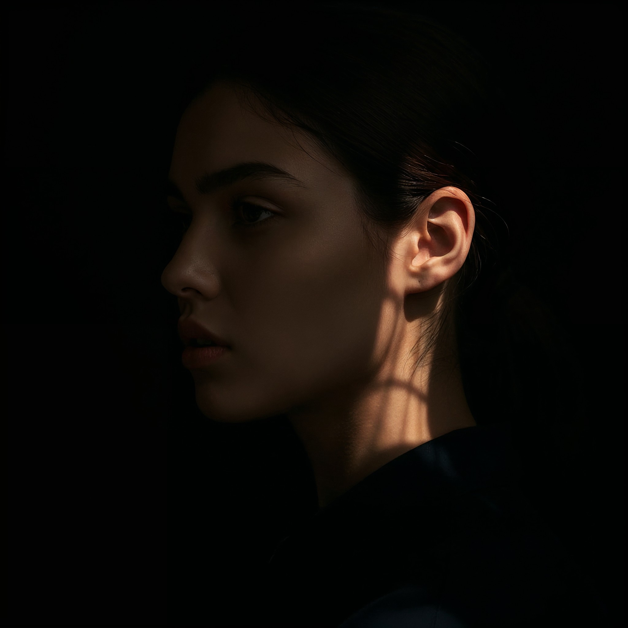 a female model