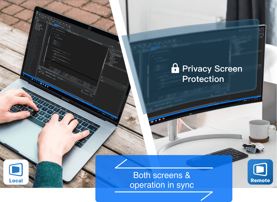 revolutionize work with DeskIn remote software