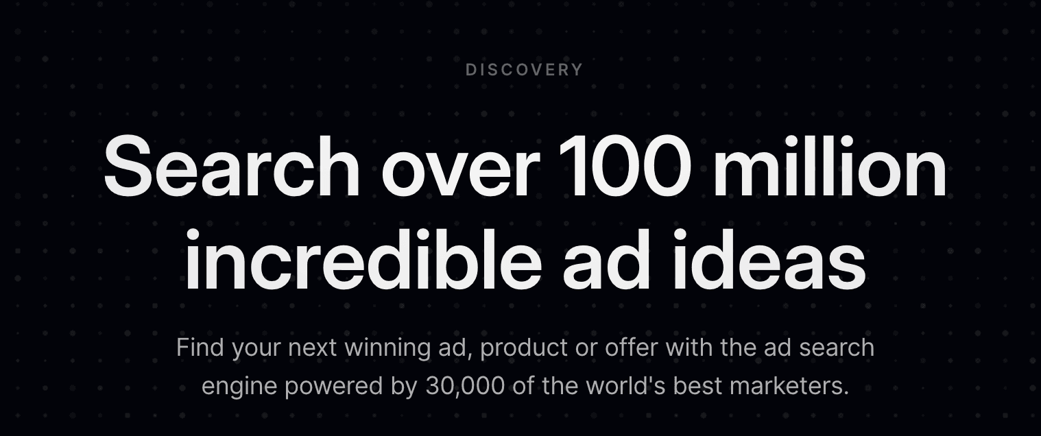 Discovery feed