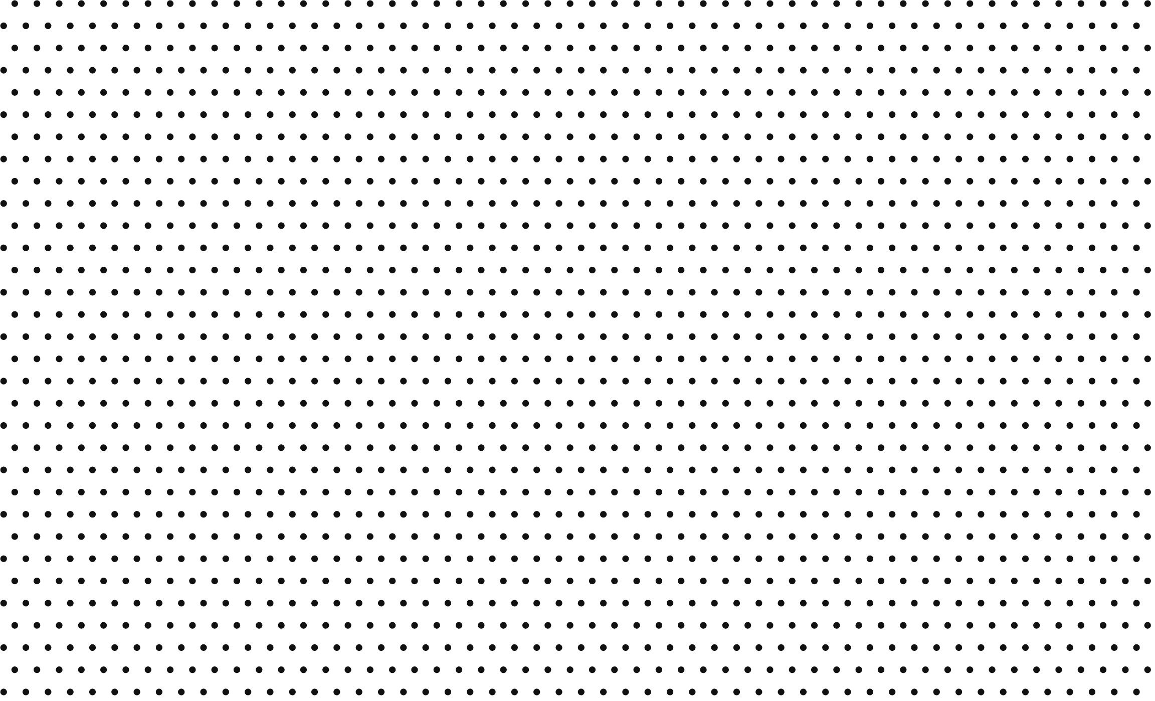 A black background featuring scattered colorful dots of various sizes.