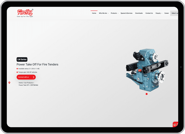 Firefly pto lm screen