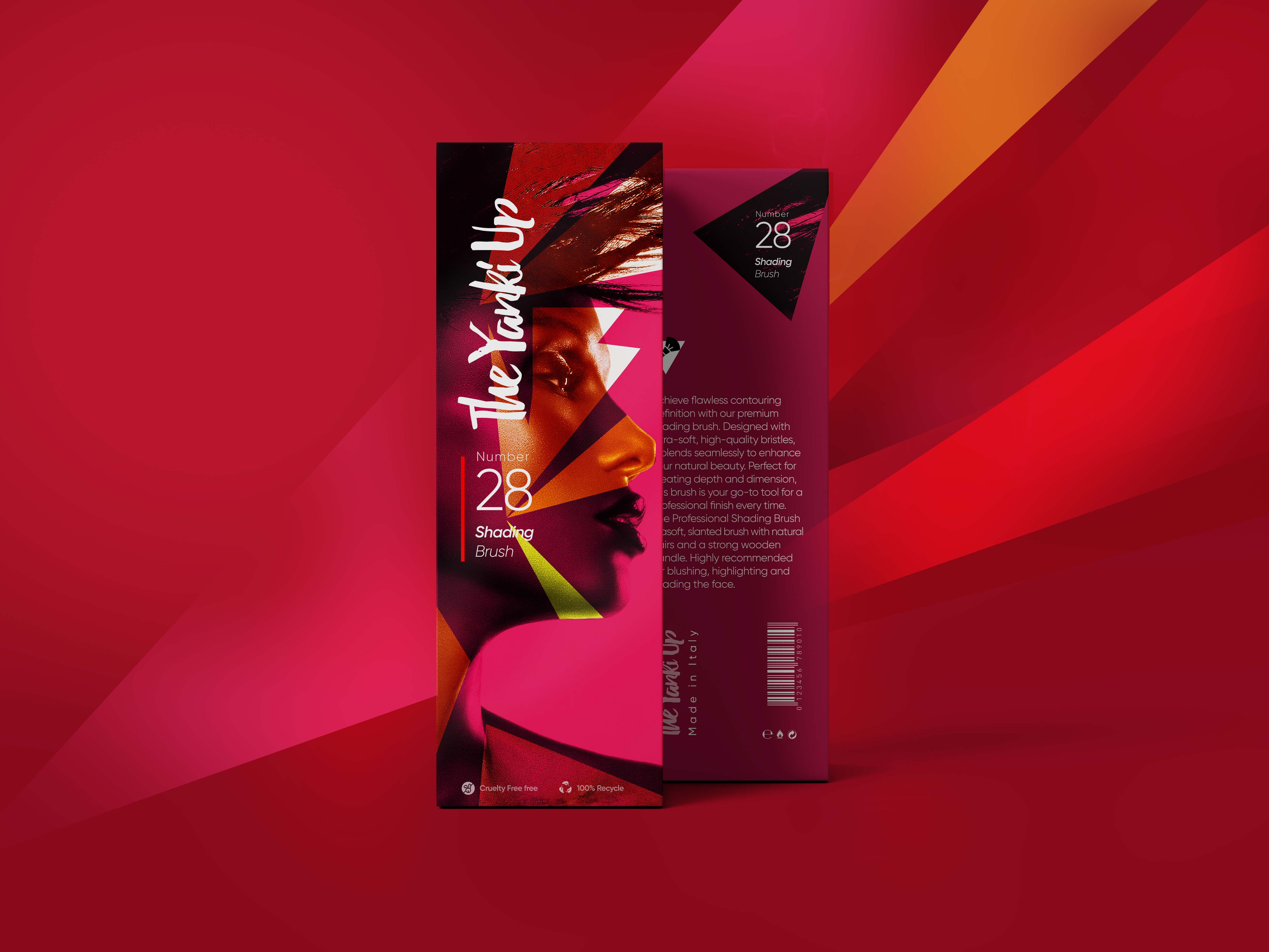 App Screen with open sidebar